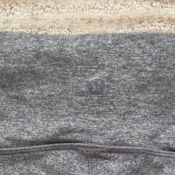 Lululemon True Self Crop II Legging Heathered Slate Size 4 - Picture 12 of 16